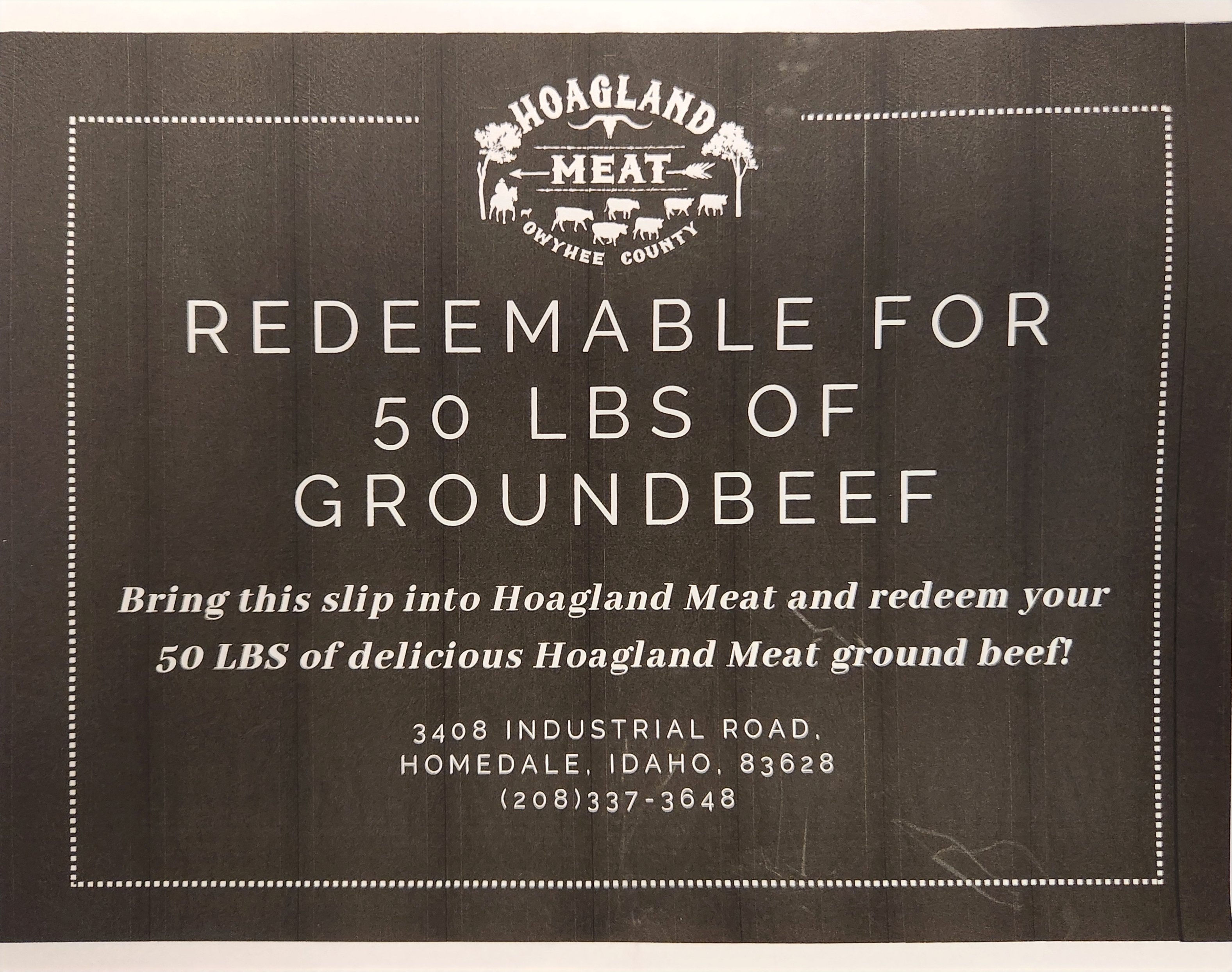 62nd Marsing Disaster Auction 2024